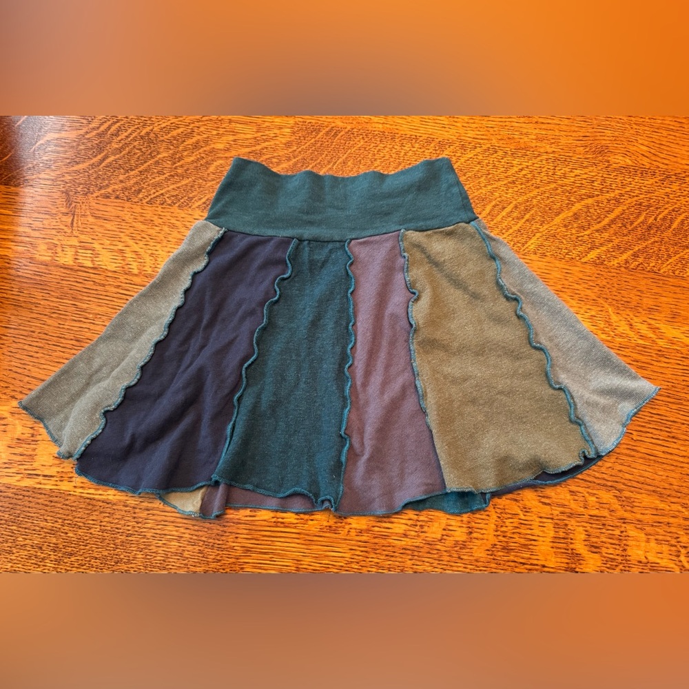 Handcrafted Charming Multicolor Girls Skirt
